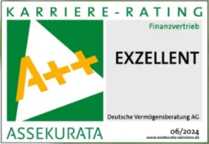 Assekurata Karriere-Rating A++ exzellent